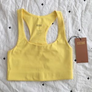 Girlfriend Collective Lemon Paloma Sports Bra